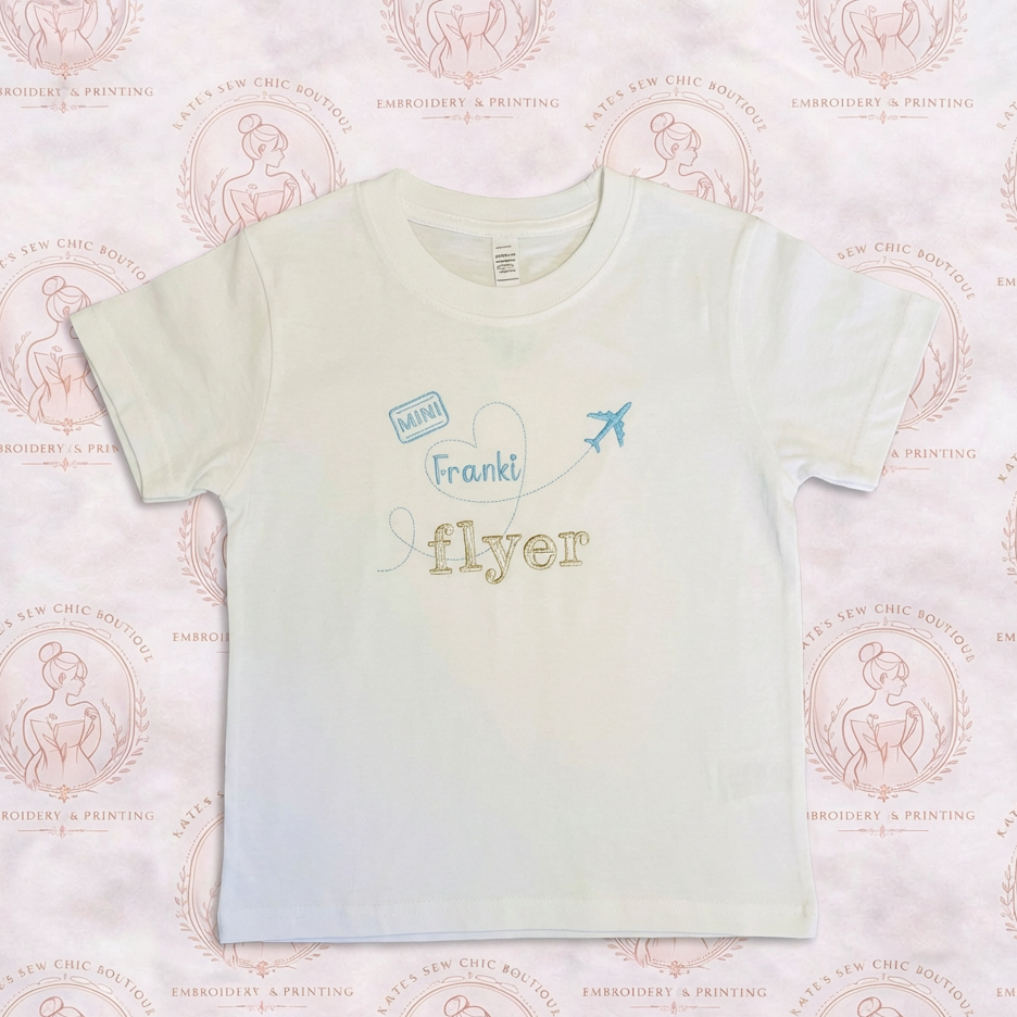 T-shirt  - mini flyer design