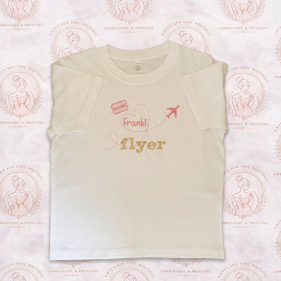 T-shirt  - mini flyer design
