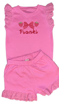 Short and t-shirt - strawberry design
